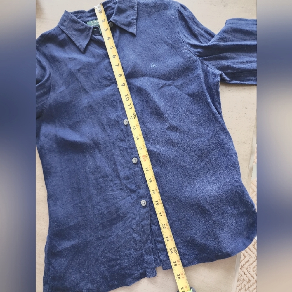 Lauren, Size Small, Navy Shirt - Picture 7 of 8